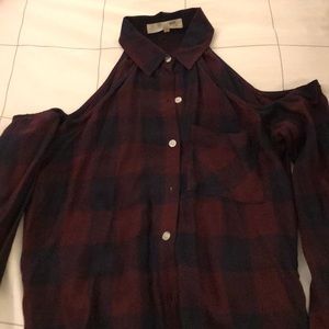 Plaid Button Down Shirt